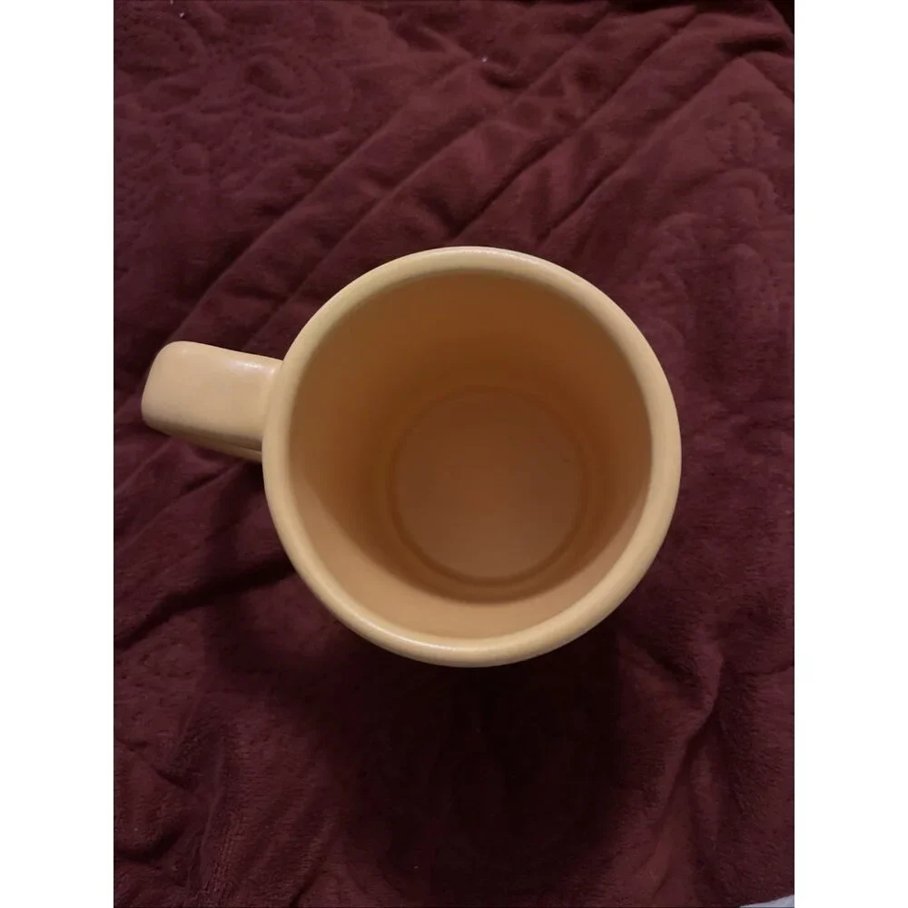 Pharma Advertising Coffee Tea Mug Accupril Accuretic Made‎ in USA - Yellow/Blue